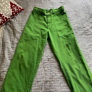 Green work pants!